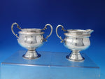 Springtime by International Rogers Silverplate Sugar Creamer Set #14D (#6225)