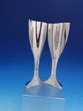 Dutch Sterling Silver Marriage Cup 2-piece And they shall be one 8 3/4" Ht #8200