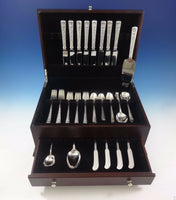 Windsor Rose by Watson Sterling Silver Flatware Set For 8 Service 51 Pieces