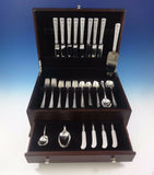 Windsor Rose by Watson Sterling Silver Flatware Set For 8 Service 51 Pieces