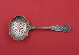 Olympian by Tiffany Co Sterling Silver Sugar Sifter Oval swirl piercing 6 1/4"