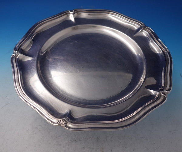 Ercuis French Silverplate Serving Tray with Shell Design 1" x 12" (#5870)