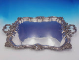 Italian .950 Silver Tea Tray Louis XV Style Rococo Border 147.5ozt. c.1815 #3789