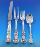 English King by Tiffany & Co Sterling Silver Flatware Set Service 69 pcs Dinner
