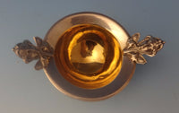 Medallion by Wood & Hughes Sterling Silver Salt Dip Gold Washed (#0258)