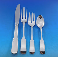 Old English Tipt by Gorham Sterling Silver Flatware Set 8 Service 37 Pcs Dinner