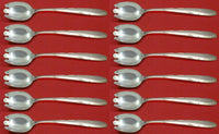 Madeira by Towle Sterling Silver Ice Cream Dessert Fork Custom Set 12 pcs 5 7/8"