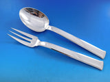 Sequoia by Ercuis Sterling Silver Flatware Set 12 Dinner Service 87 pcs French