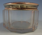 Alvin Sterling Silver Dresser Set 5pc Fancy Engraved (#1381)