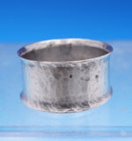 Lebolt Sterling Silver Napkin Ring Hammered 5/8" x 1 1/8" 0.4 ozt. #403 (#9023)