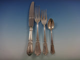 French Henin & Cie 950 Sterling Silver Flatware Set 12 Service France 165 Pcs
