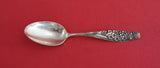 Flora by Shiebler Sterling Silver Teaspoon #6 w/ forget me not 5 5/8"