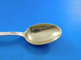 Lap Over Edge Acid Etched by Tiffany Silver Coffee Spoon GW Seed Pods 4 3/4"