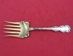 Louis XV by Whiting-Gorham Sterling Silver Sardine Fork Gold Washed 5 1/2"