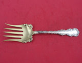 Louis XV by Whiting-Gorham Sterling Silver Sardine Fork Gold Washed 5 1/2"
