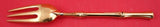 Bamboo by Tiffany and Co Sterling Silver Dinner Fork 3-Tine Vermeil 7 1/2"