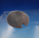 English .800 Silver Place Card Holder Bear Figural 3/4" x 1 3/8" x 1" (#5270)