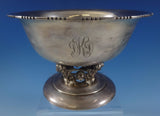 Quaker Silver Co. Sterling Silver Bowl with 3-D Lions Head 8 1/4" Diameter #0753