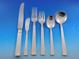 Prince Harald by Marthinsen Norway Sterling Silver Flatware Set 74 pcs