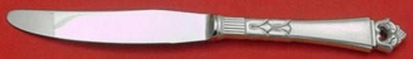 Danish Crown by Frigast Sterling Silver Regular Knife Modern Blade 8 3/4"