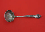 Poppy by Baker-Manchester Sterling Silver Sauce Ladle w/ design in bowl 6 1/2"