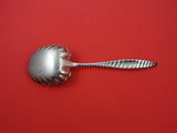 Oval Twist by Whiting Sterling Silver Berry Spoon GW Ruffled Mono in Bowl 8 7/8"