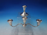 Pointed Antique by Reed and Barton Sterling Silver Candelabra Pair (#5975)