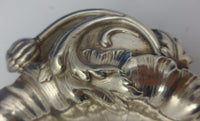 Les Six Fleurs by Reed & Barton Sterling Silver Nut Dish Poppy Motif 6" (#0473)