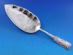 Saint Cloud by Gorham Sterling Silver Fish Server Bright-Cut 11 3/4" Mono B