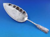 Saint Cloud by Gorham Sterling Silver Fish Server Bright-Cut 11 3/4" Mono B