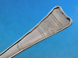 Lap Over Edge Etched by Tiffany & Co. Sterling Dinner Fork Geometric