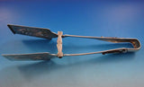 Applied Metals by Gorham Sterling Silver Asparagus Serving Tong w/ Yolk 11 5/8"