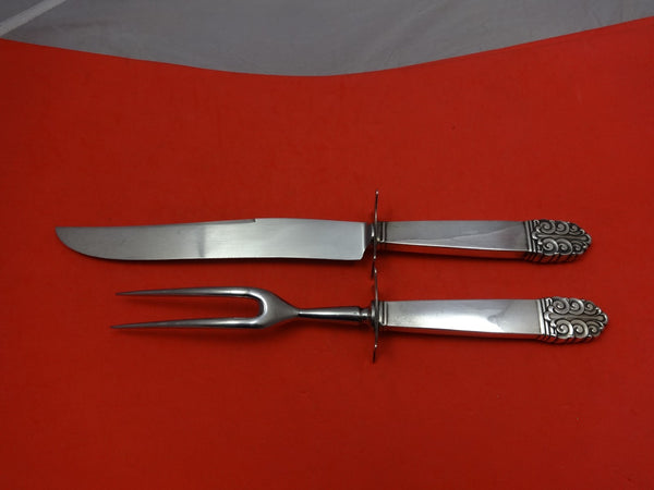 Northern Lights by International Sterling Silver Roast Carving Set 2pc