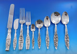 Lily of the Valley by Whiting Sterling Silver Flatware Set Service 120 pc Dinner
