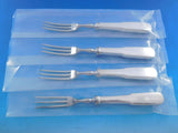 Eighteen Ten 1810 by International Sterling Silver Fruit Fork Set 4pc Custom 6"