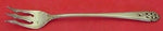 Queen's Lace by International Sterling Silver Pickle Fork 3-Tine Barbed 6"