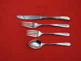 Silver Spray by Towle Sterling Silver Regular Size Place Setting(s) 4pc