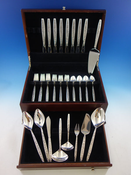 Valencia by International Sterling Silver Flatware Set for 8 Service 41 pieces