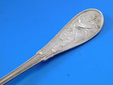 Japanese by Tiffany and Co Sterling Silver Stuffing Spoon w/ button 12 1/2"