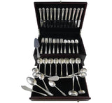 English Shell by Lunt Sterling Silver Flatware Service For 12 Set 68 Pieces