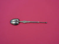 English Estate Sterling Silver Coffee Spoon vermeil London 1952 4 5/8"