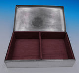 Cartier Sterling Silver Cigarette Case Wood Lined #18 w/ Mono "HHH-JCH" (#0329)