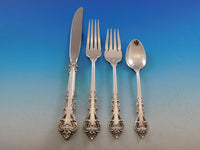 Silver Masterpiece by International Sterling Flatware Set Service 47 pieces