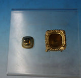 English Sterling Silver Pepper Shaker Vermeil 3 1/8" x 1" 1 ozt. (#6302)