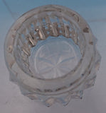 Gorham Sterling Silver Dresser Jar with Cut Crystal S3069 1 1/2" (#9148)