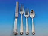 George II by Watson Sterling Silver Flatware Set Service Dinner 84 pieces