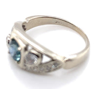 14k Gold .63ct Blue Montana Genuine Natural Sapphire from Rock Creek, MT #J6391