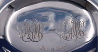 Gorham Sterling Silver Centerpiece Bowl Footed Grapes Pierced c1905 A4698 #7819