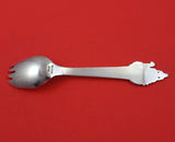 W and S Sorensen Danish Sterling Ice Cream Fork "The Princess and the Pea" Orig