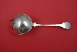 Emperor by Knowles Sterling Vegetable Fork 3-tine brite-cut marked coin 9 1/4"